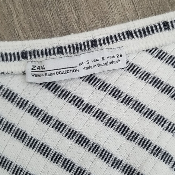 Striped Zara Shirt Dress - Picture 3 of 3